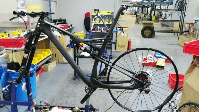 29er XC Vollfederung Carbon Bike Rahmen 27.5 Plus Carbon Mountain Bike Mtb Rahmen 7