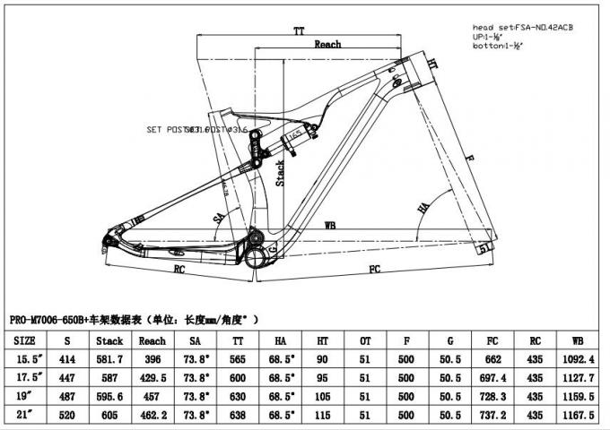 27.5er Boost XC Vollfederung Carbon Bike Rahmen 110mm Reisen 148x12 Abbruch Mountain Mtb 7