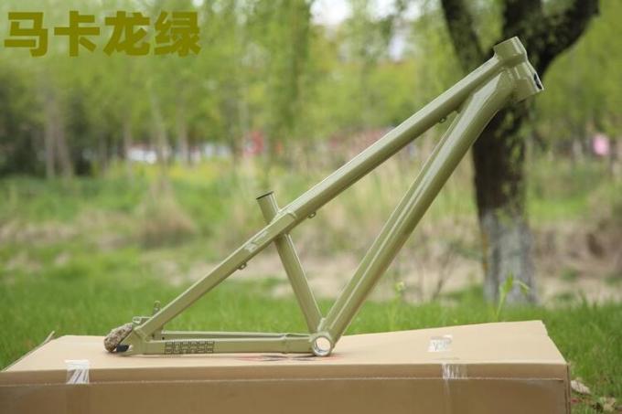 Chinesischer billiger Aluminiumfahrrad-Rahmen-horizontaler Austritts-Gebirgsfahrrad Hardtail-Rahmen des schmutz-Pullover-4X BMX 0