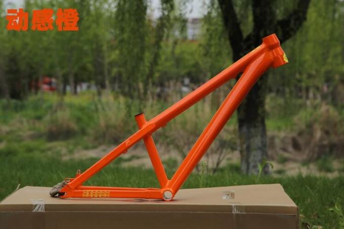 Chinesischer billiger Aluminiumfahrrad-Rahmen-horizontaler Austritts-Gebirgsfahrrad Hardtail-Rahmen des schmutz-Pullover-4X BMX 4